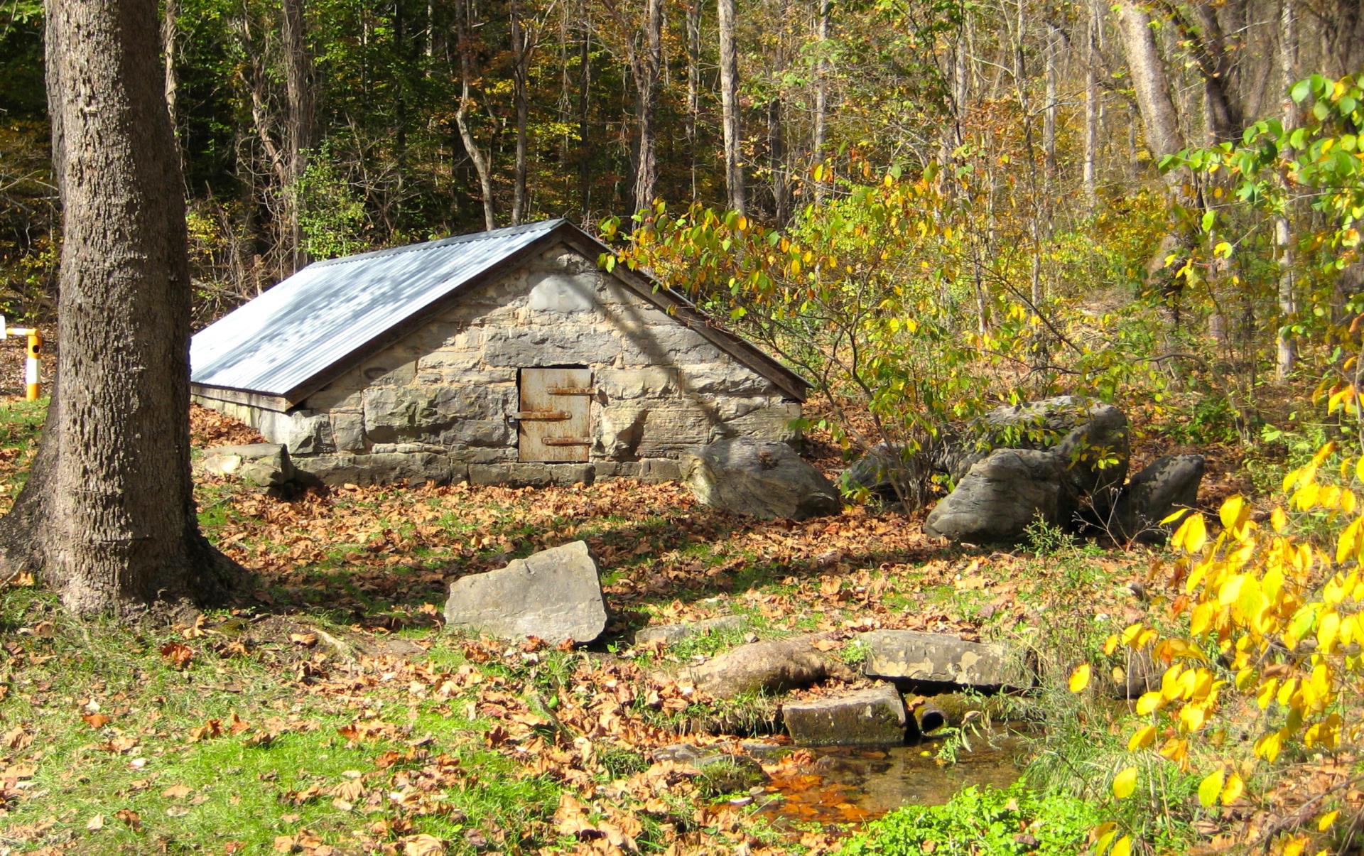 Brushy Hills Preserve spring house