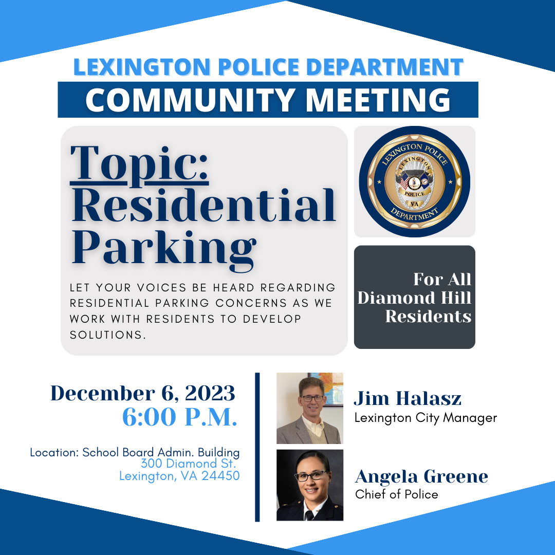 2023 Community Meeting FB Flyer